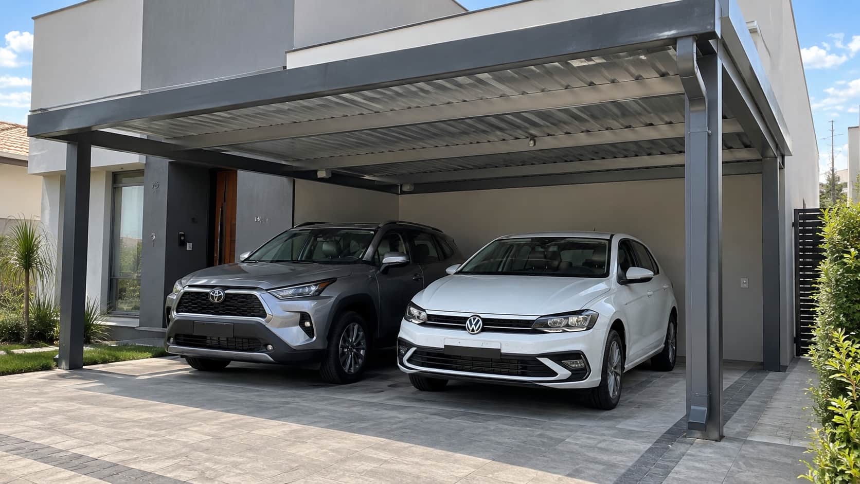 Cobertura de metal para garagem: como pedir orçamento